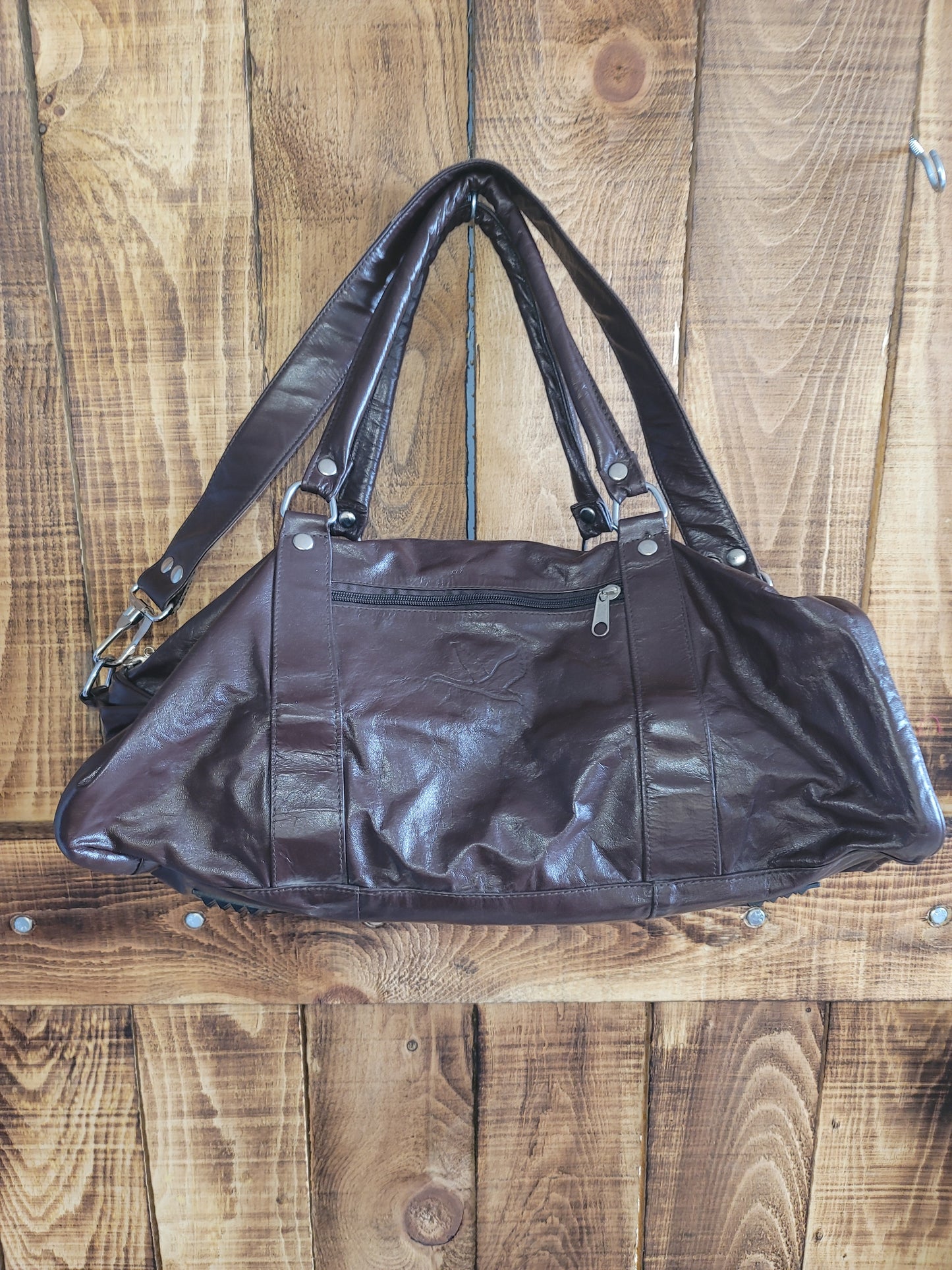 Leather Overnight bag