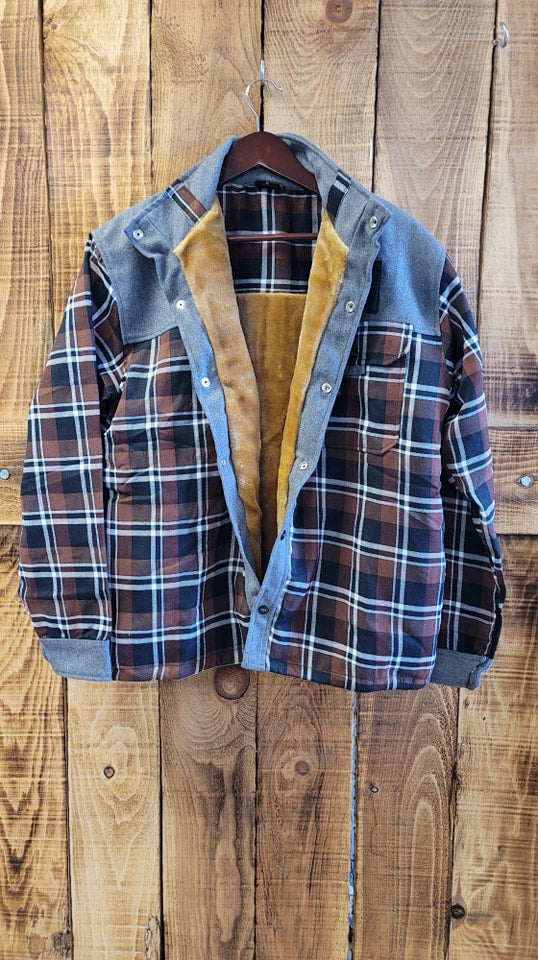 Soft Plaid Jacket