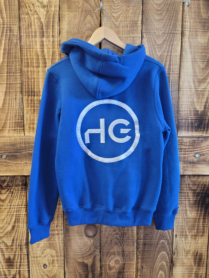 Royal blue HG zip up hoodie